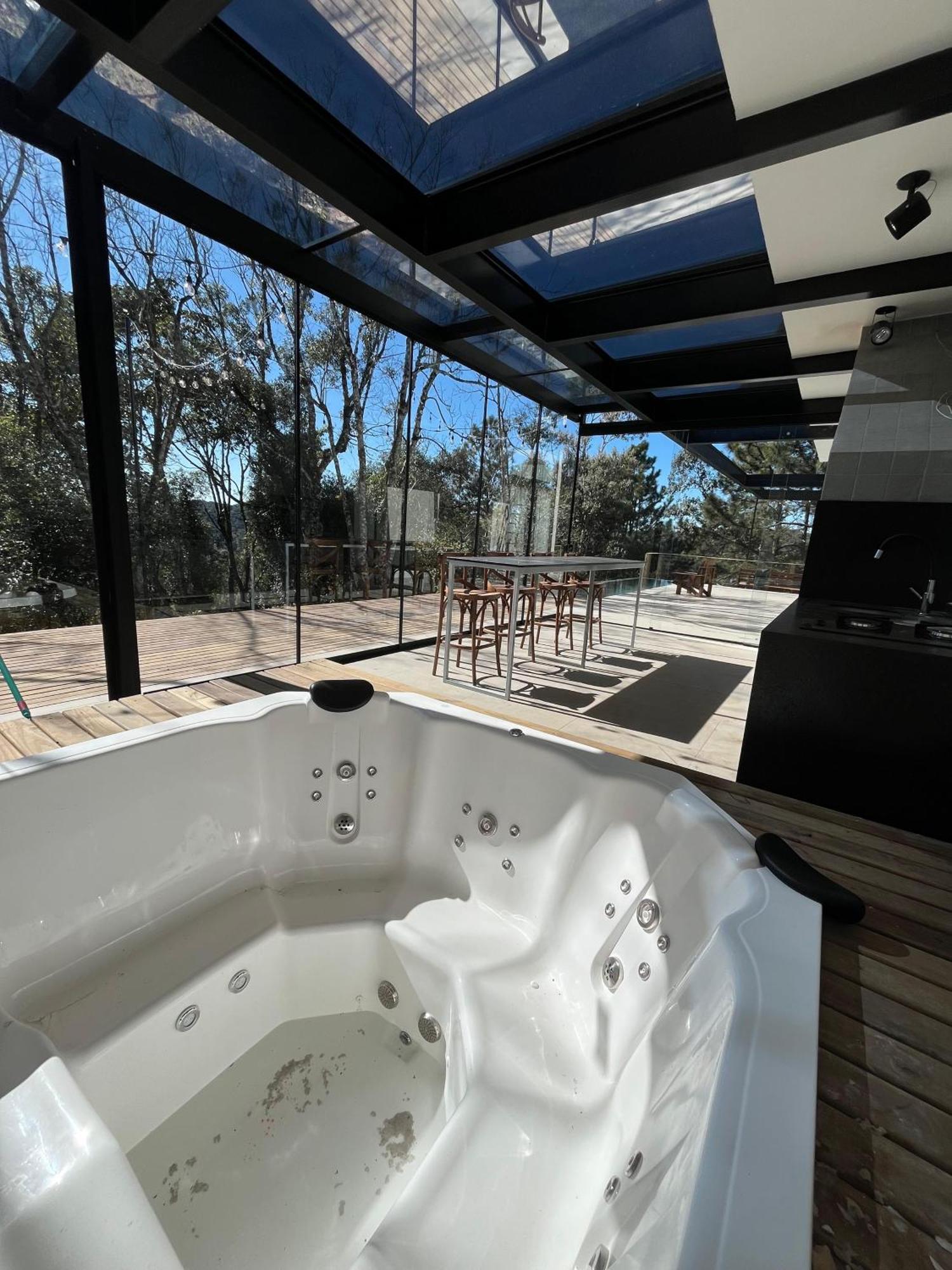 Paraiso Em Rancho Queimado Com Piscina Aquecida 외부 사진